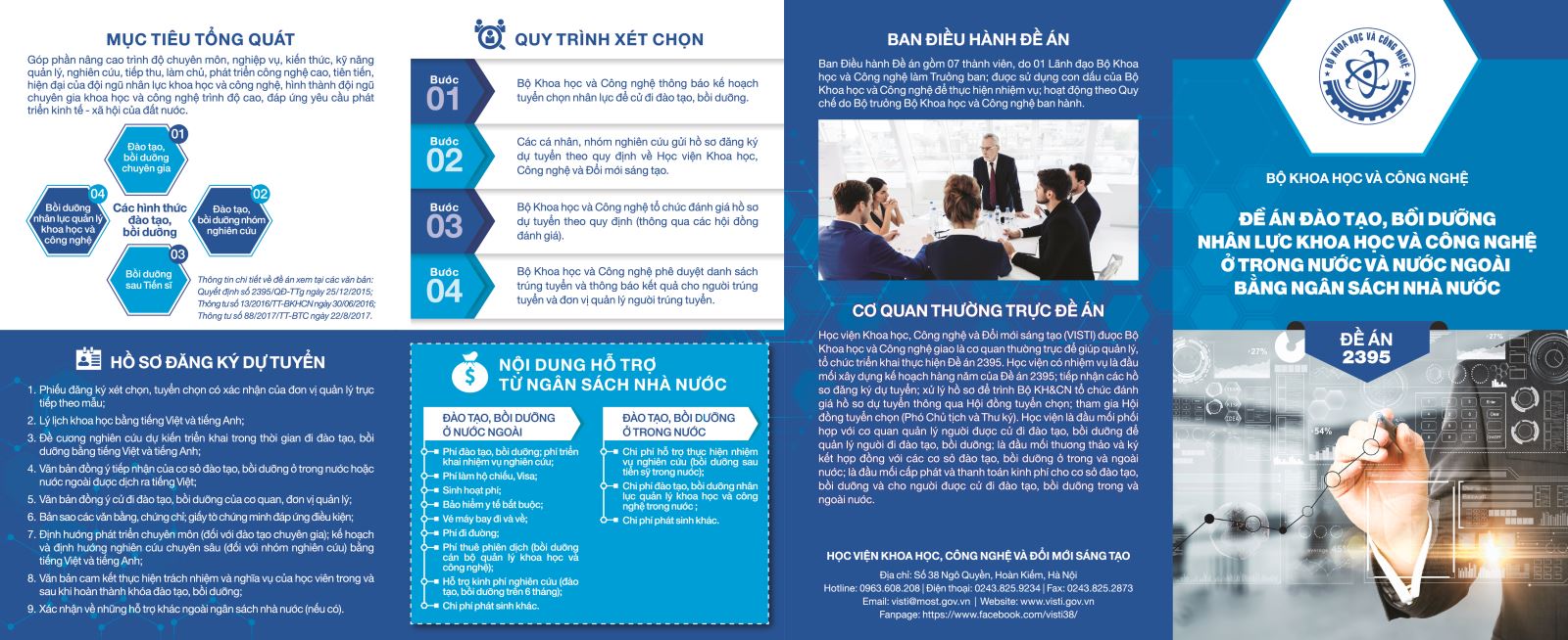 Tài liệu hướng dẫn tham gia đào tạo, bồi dưỡng theo Đề án 2395