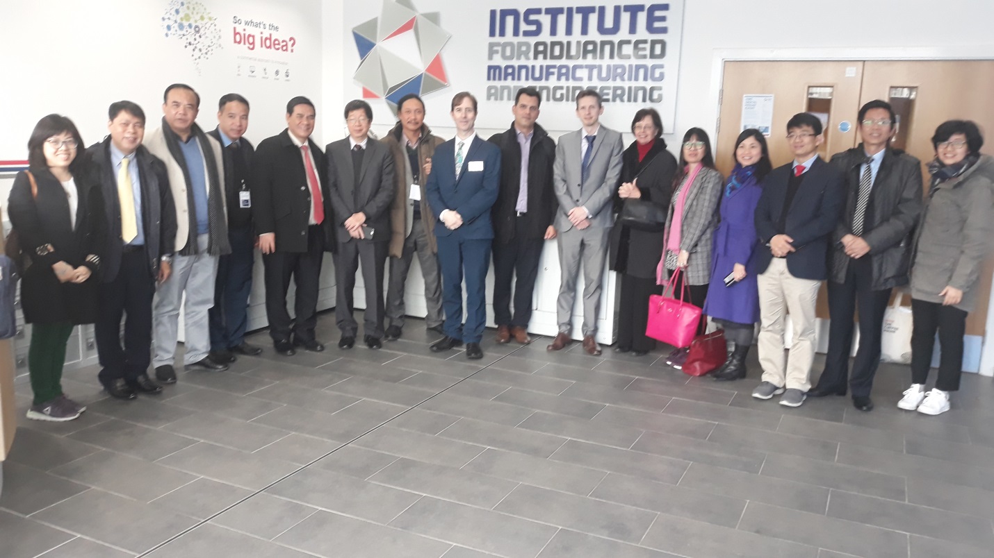 Đoàn công tác tại Viện Kỹ thuật và chế tạo tiên tiến (AMI)