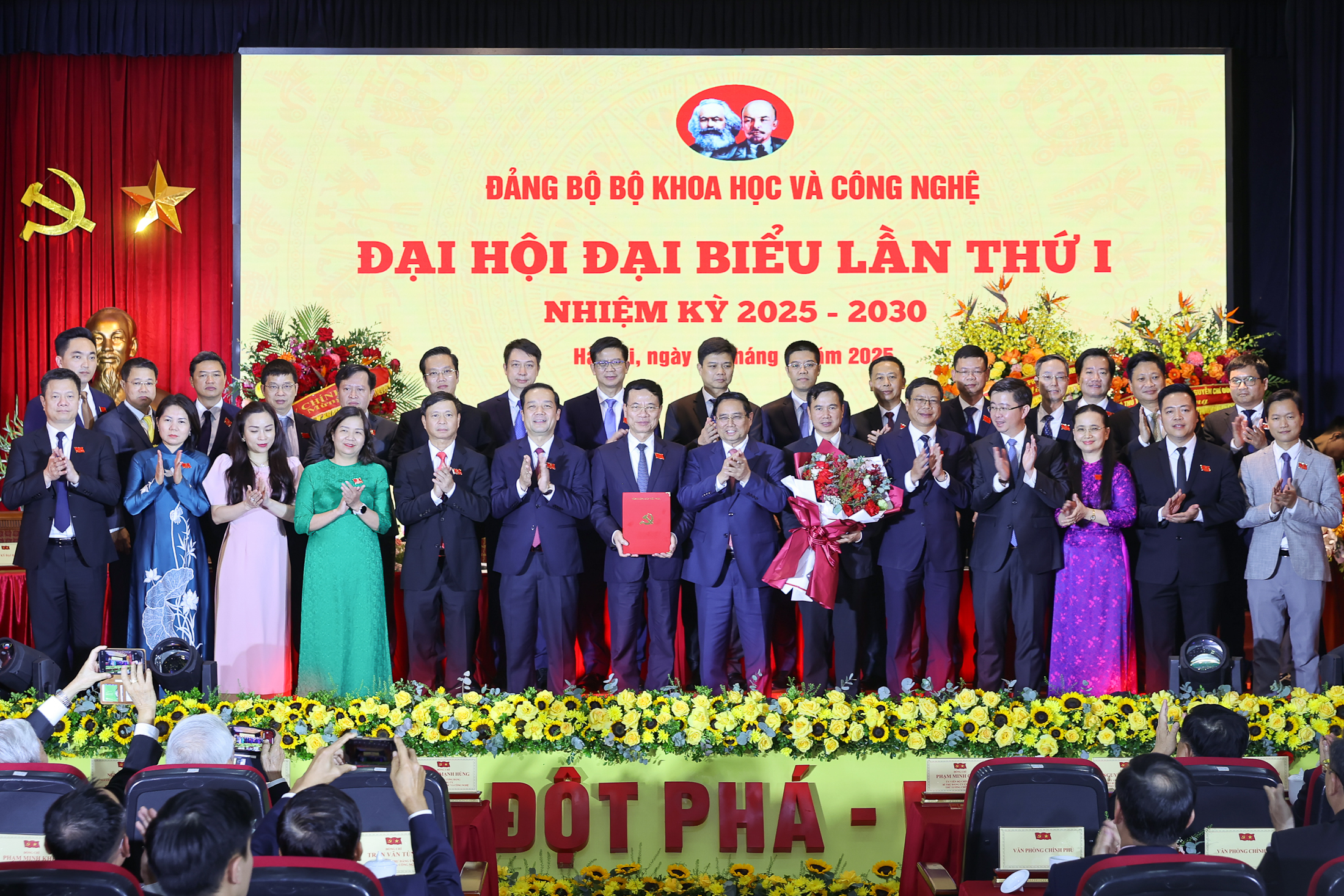 Đại hội Đại biểu Đảng bộ Bộ Khoa học và Công nghệ lần thứ I, nhiệm kỳ 2025 – 2030 thành công tốt đẹp